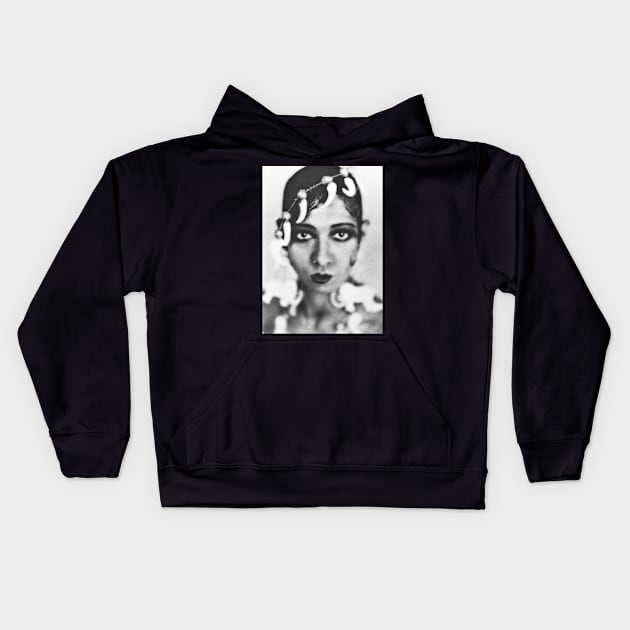 Josephine Baker Kids Hoodie by SILENT SIRENS